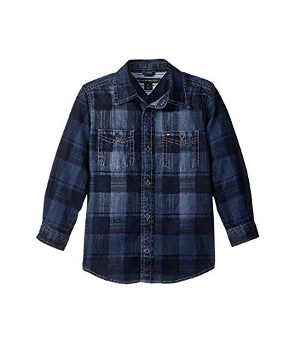 Tommy Hilfiger Boy's Max Denm Button Down Shirt