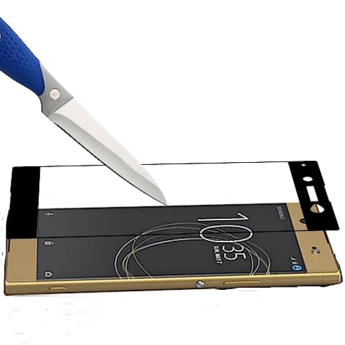 Mr.Shield [2-Pack]- for Sony Xperia XA1 Ultra [Tempered Glass] [Full Cover] [Black] Screen Protector with Lifetime Replacement