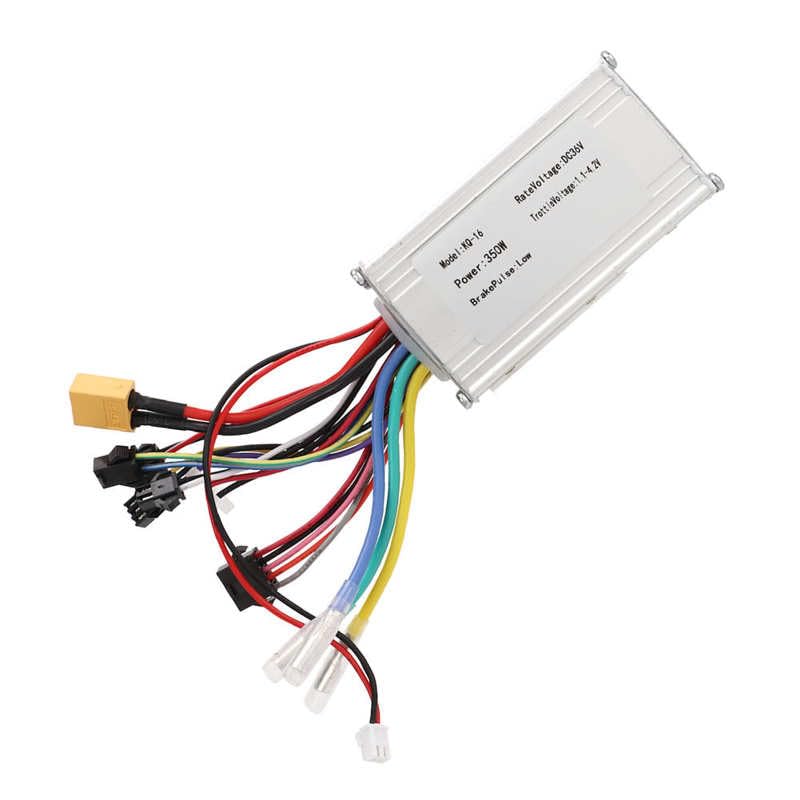 Centralita Patinete Electrico Controlador sin escobillas for Bicicleta eléctrica, Pieza de reparación del Controlador de batería de Patinete eléctrico, 36V, 350W Controlador EléCtrica Scooter