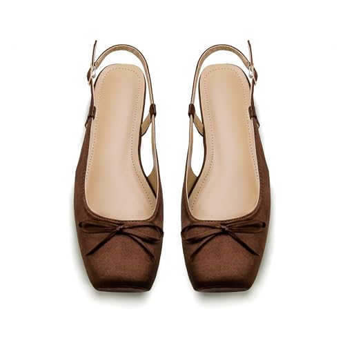 Lhamo Latso Satin Ballet Flats