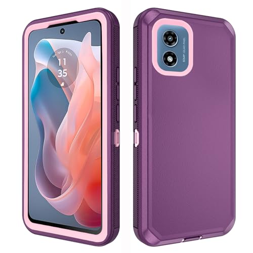 Coque Motorola Moto G Play 2024 violette pour protéger votre mobile