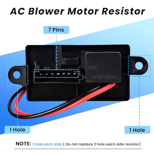 Image of PANNUOSCS Blower Motor Resistor 89019089 Fit for Chevy Silverado GMC Sierra