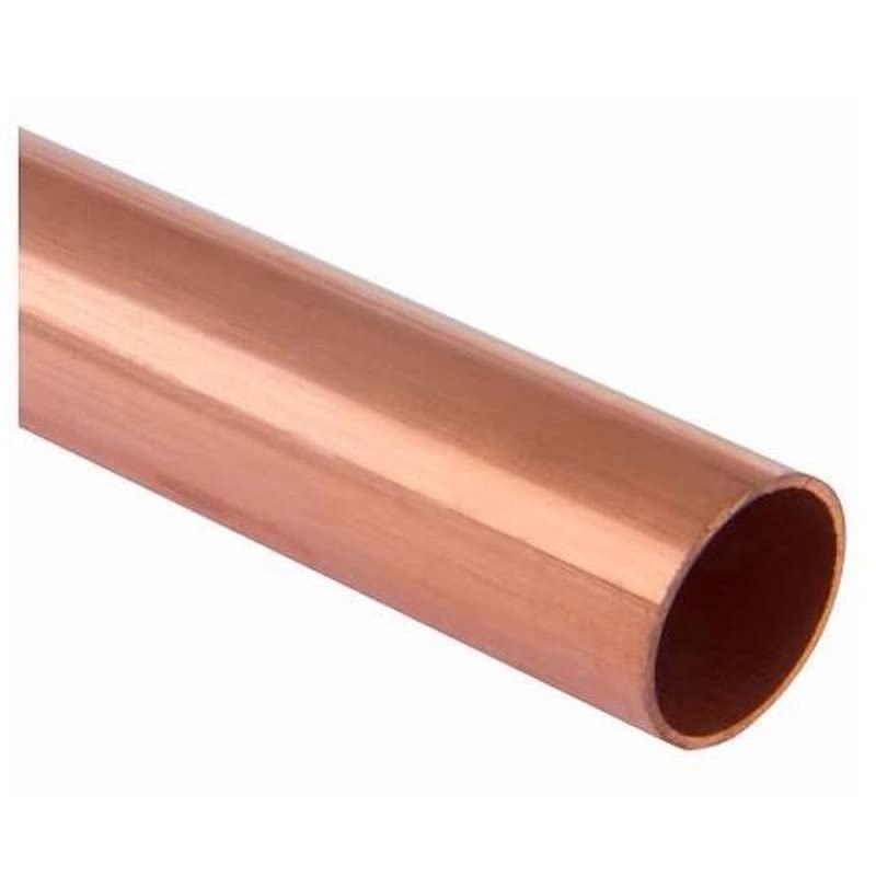 Tuyau cuivre sans tube isolant 1/2 pour rénover un circuit d'eau