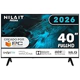 Nilait Prisma Smart TV UHD 4K con WebOS, HDR10 e HLG, MEMC e ALLM, Dolby Audio, WiFi e Blu...