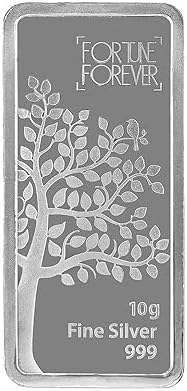 (5g, 10g, 20g, 50g, 100g) 999 Pure Silver Bar for Gifting and Investment