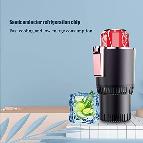 2in1 Auto Bekerwarmer Koeler, Draagbare Slimme Verwarming Koeling Beker Blikjes Drankhouder, Voor Water Koffie Melk… - Image 4