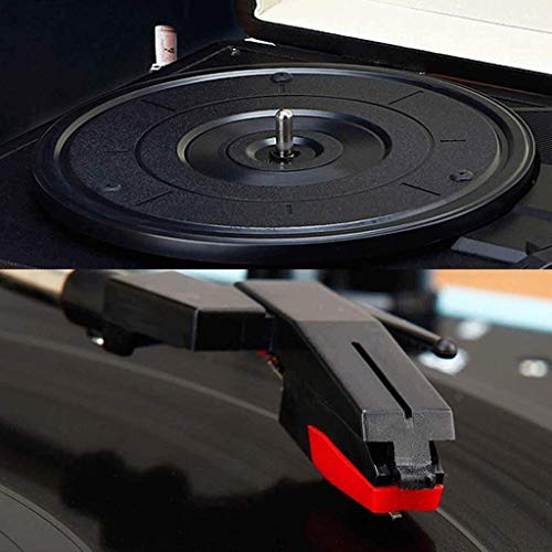 Tourne-Disque Gramophone Platine Vinyle 3 Vitesses Tourne-disques Vintage avec Haut-Parleur stéréo entraîné par Courroie… - Les Beatles, Paul McCartney, John Lennon, RIngo Starr, George Harrison Tourne-Disque Gramophone Platine Vinyle 3 Vitesses Tourne-disques Vintage avec Haut-Parleur stéréo entraîné par Courroie… – Image 7