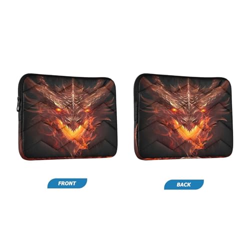 Funda para portátil 13-14 pulgadas con diseño Dragon Head miniatura 2