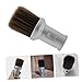 PACKOVE High-density Neck Duster Hairdressing Cleaning Brush for Broken Hair Removal Barber Hair Salon Tool for Neck and Precision Surface Dusting Silver