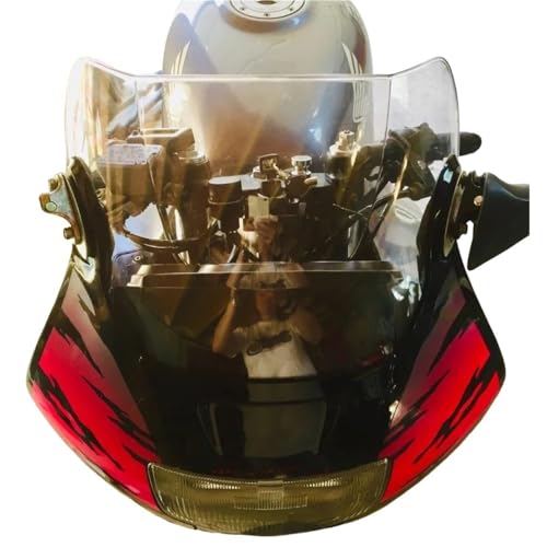 Bulle CBR600F F2 pare-brise contre les turbulences et le vent au visage