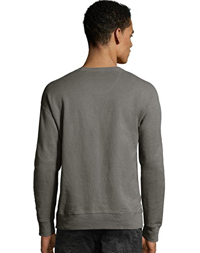 Image of Garment-Dyed Crewneck Sweatshirt by ComfortWash by Hanes