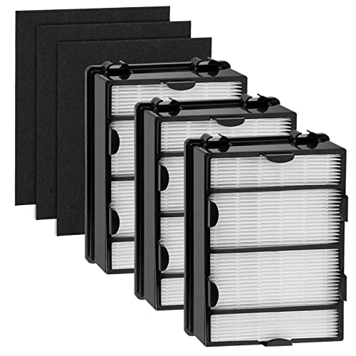HAPF600 3-Pack HEPA + Carbon