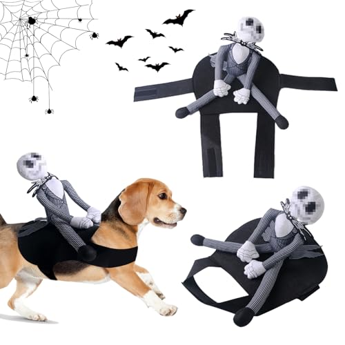 GAROMIA Hundekostüm Halloween Kostüm Hund Haustier Kostüm Haustiere Party Cosplay Bekleidung Halloween Hunde Hundekostüm für Haustier Hunde Kleine bis Große Hunde