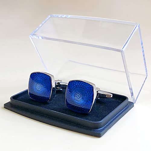 Image of S&W Wedding Cufflinks for Men Cuffs with Gift Box Business for Tuxedo Shirt