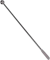 Vista 1 de Agitador de acero inoxidable, cuchara de mezcla, agitador de bebidas de café, coctelera, cucharas de latte, mango largo, café, bebida, palito