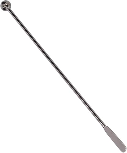 Agitador de acero inoxidable, cuchara de mezcla, agitador de bebidas de café, coctelera, cucharas de latte, mango largo, café, bebida, palito