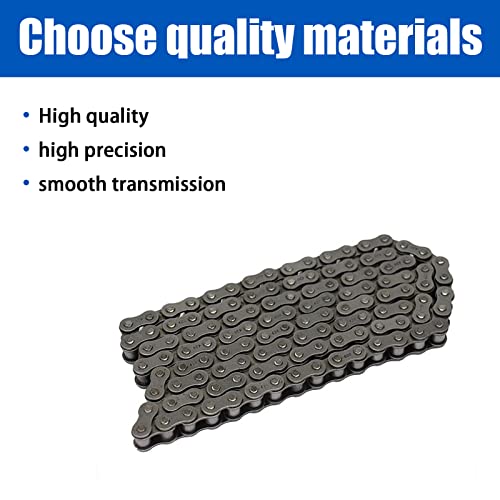 image for Yonput 10 PCS #35 Chain Master Link Roller, Steel Alloy Heavy Duty Rol