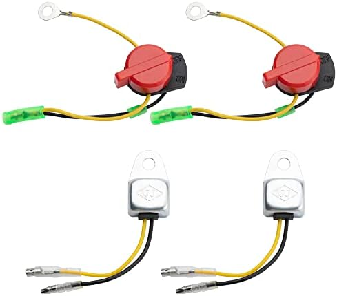 Amazon.com: HRuiRed 3pcs ON Off Engine Stop Switch for Honda GX120 ...