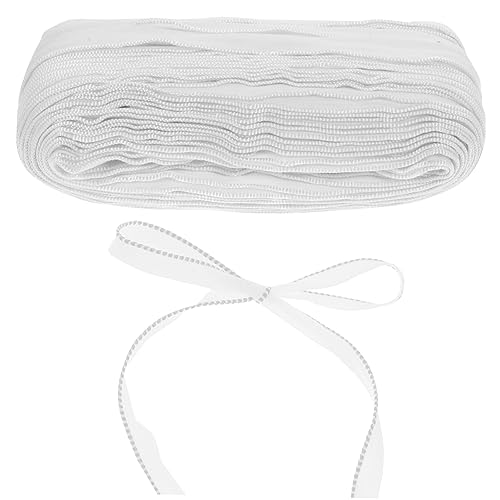 KICHOUSE DIY Hardcover Book Headbands Book Binding Straps Linen Tape for Album Decor Binding Materials