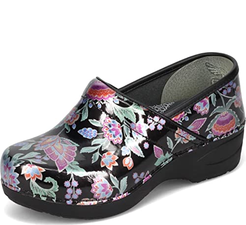 Dansko Xp 2.0 Paisley Floral Patent 38 (Us Women's 7.5-8) Regular #TOP11