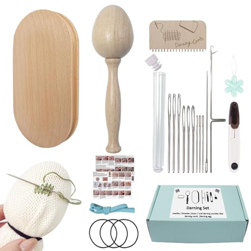 Outil de tissage et kit de réparation pour canapé en tissu et jean