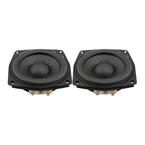ANCNA Unidad de Altavoz HiFi Bluetooth de Gama Completa de 2,5 Pulgadas, 8Ohm, 15W, Lavabo de Papel de neodimio Doble, Altavoz de frecuencia Completa para Cine en casa