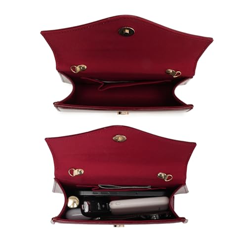 Image of Women's Evening Bag Bridal Party Clutch Purses Cocktail Prom Handbags with Patent Leather
