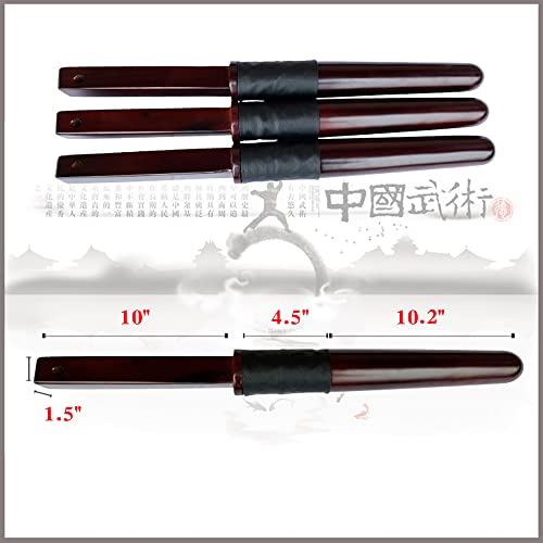 Byjccar Wing Chun Dummy Spring Arms Portable Wooden Wing Chun Dummy Attachment Wing Chun Dummy Trainer Martial Art Kong Fu Training Parts, High Hardness/Durability(2 Pcs) #TOP2