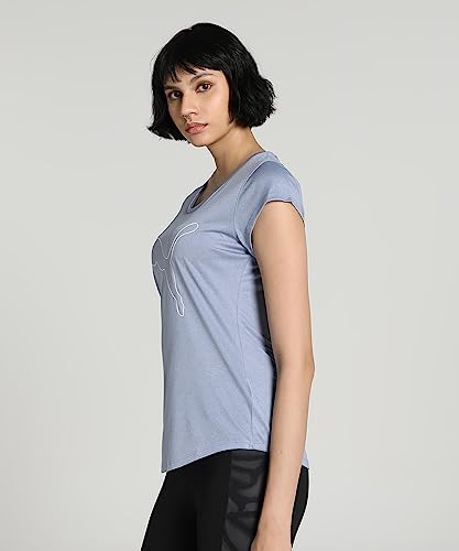 Image of Puma Women's Polyester Regular Fit T-Shirt
