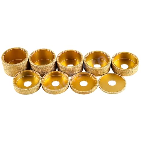 Disque de meulage diamant 25mm à profil demi-bullnose pour finitions nettes et sans éclats