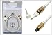 Produktbild DINIC Toslink Kabel 2m mit 6mm Durchmesser weiß