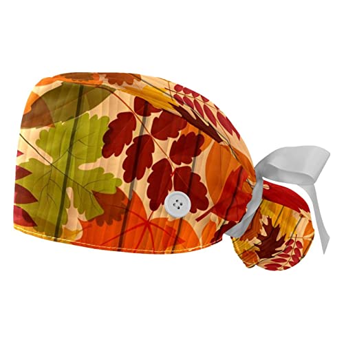 Chapeaux de travail JDEZ anti-transpiration casquettes bouffantes réglables lot de 2