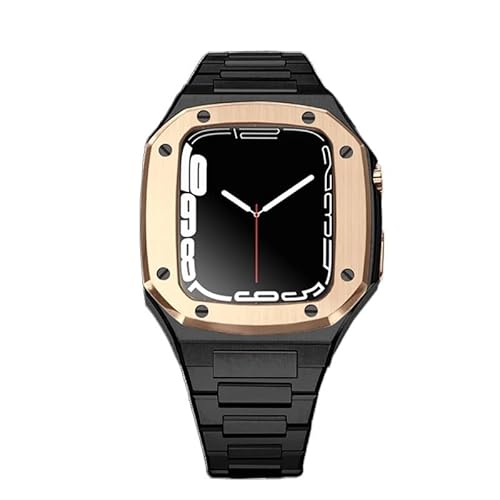 CEKGDB XeX|CLbg IWatch V[Y 7 6 5 4 SE Xgohvoh 44 45 ~[g DIY Apple Watch ANZT[(L,45mm)