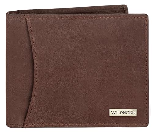 Image of WildHorn Rfid Protected Leather Wallet For Men, Tan