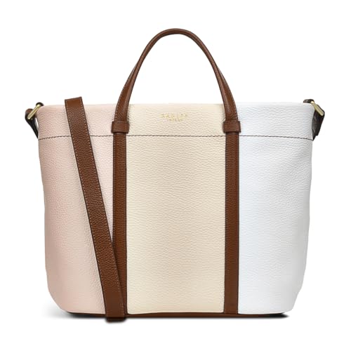 Image of RADLEY London Rivington Colourblock Women's Leather Ziptop Satchel Bag