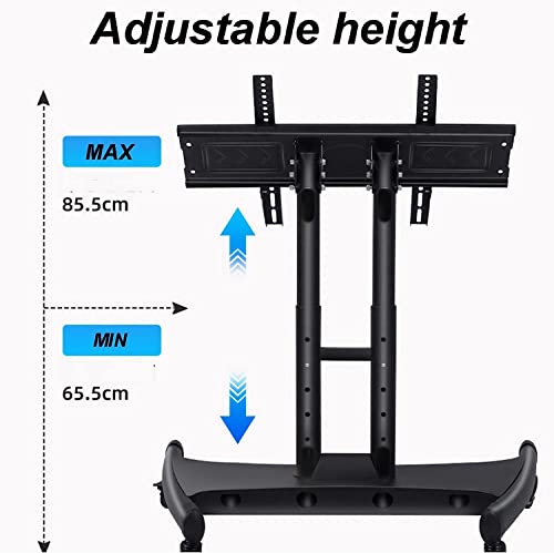 Soporte para TV móvil de piso ajustable 32-70 pulgadas miniatura 4