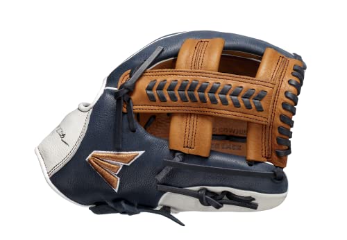 Easton | TOURNAMENT ELITE Baseball Glove | 11.5" | H-Web | Right Hand Throw | Tan/Navy - image 2