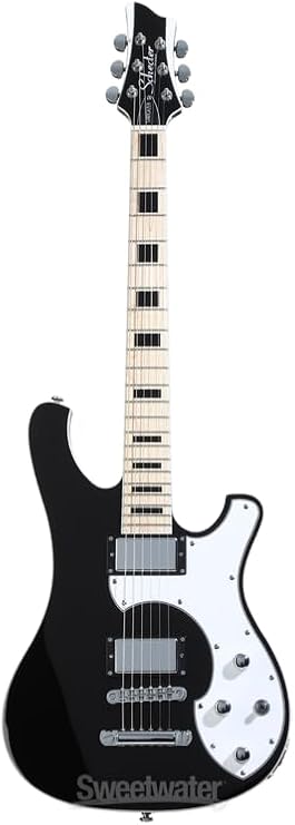 Schecter Stargazer-6 Electric Guitar - Gloss Black