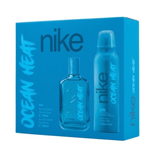 Nike Ocean Heat Estuche Regalo Hombre Eau de Toilette 100 ml + Desodorante Spray 200 ml