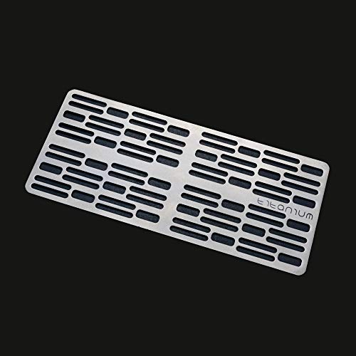 The Original Titanium Bushcraft Grill - Carry Bag Included