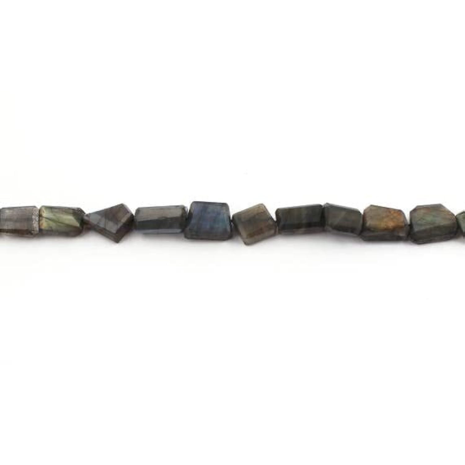 Labradorite nuggets beads 6mm-19mm en fil de 14 inches SB059