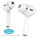 Produktbild AhaStyle Silikon Ohrpolster Ohrstöpsel aus Silikon - Ohrstöpsel Anti-Rutsch Schutz Headset mit Silikon-Aufbewahrungshaken Tasche für Apple AirPods 2 & 1 und EarPods