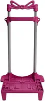 Carrinho Para Mochila Escolar Universal 2 Haste C/Trava 40 (Rosa)