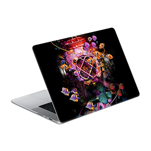 Couverture vinyle MacBook Pro 14 durable et illustrée thème plongée