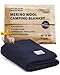 Woolly Mammoth Woolen Company Explorer Collection Wool Blanket (Navy Blue)