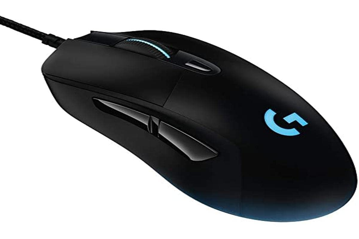 Mouse Gamer Logitech G403 HERO com RGB LIGHTSYNC 6 Botões Programáveis Ajuste de Peso e Sensor HERO 25K