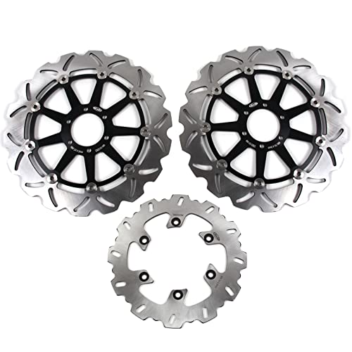 Disques de frein Arashi flottants pour restaurer le freinage des motos Ducati ST2 944 noir