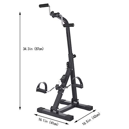 Ejercitador portátil para piernas y brazos con podómetro digital miniatura 2