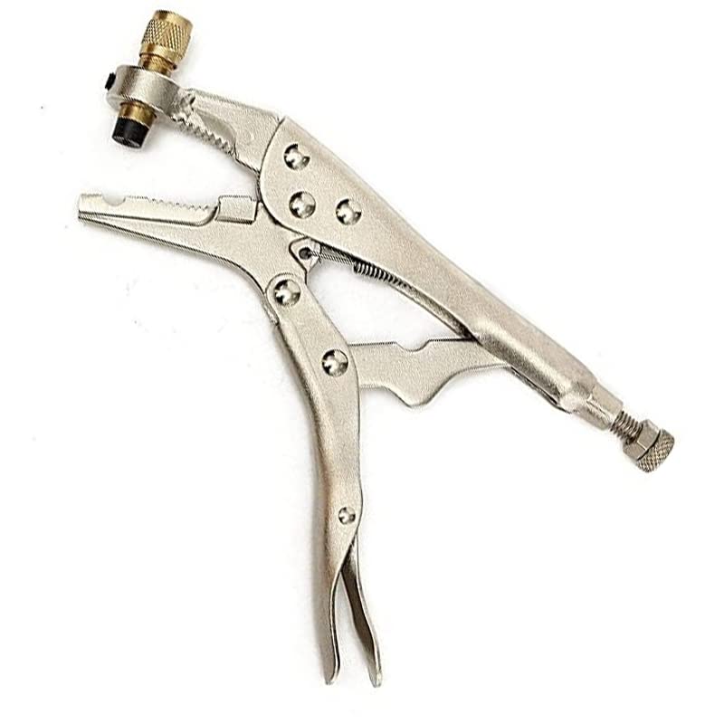 REPORSHOP - Tenaza Pinza Perforadora Tubo Cobre Aire Acondicionado Pincha Tubos