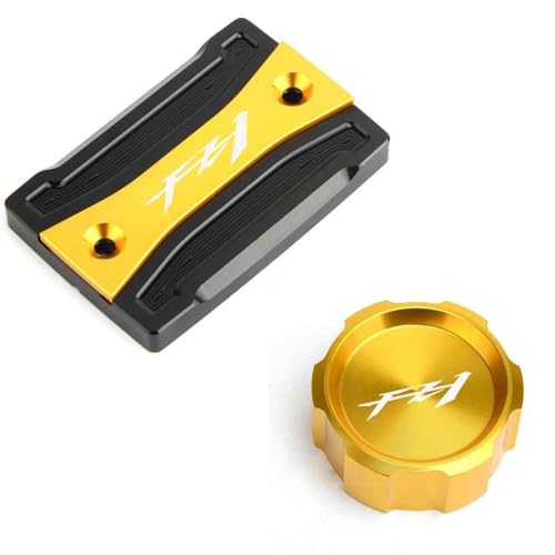 Tapa de depósito de aluminio CNC dorado para embrague FZ1 Fazer 2006-2015